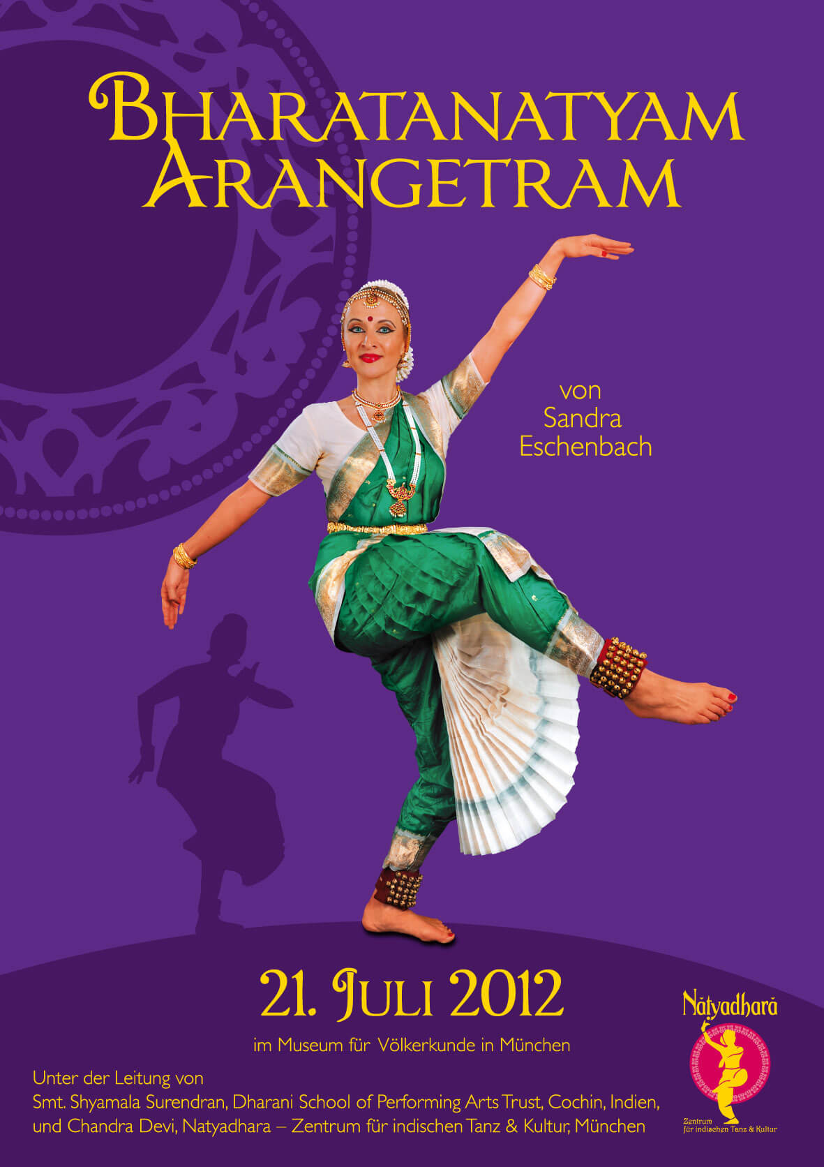 Bharatanatyam Arangetram Auftritt Akhila
